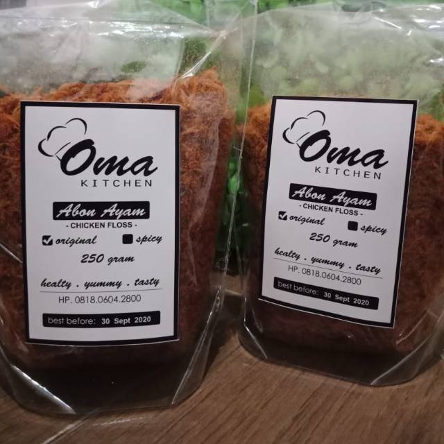 

Abon Ayam Oma Kitchen (Chicken Floss) 250gram