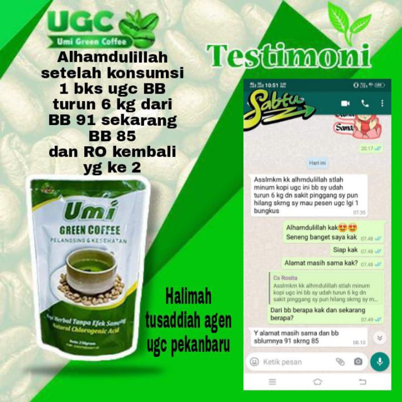 

UMI GREEN COFFE