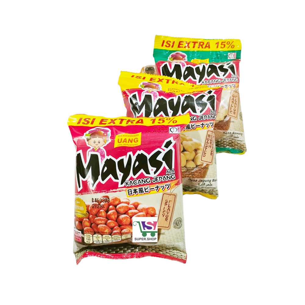 

Mayasi Kacang JEPANG 23 Gram Satuan