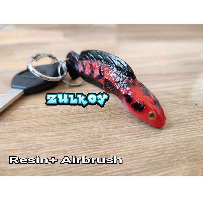 replika yellow maru Channa red Maru gantungan kunci chana auranti