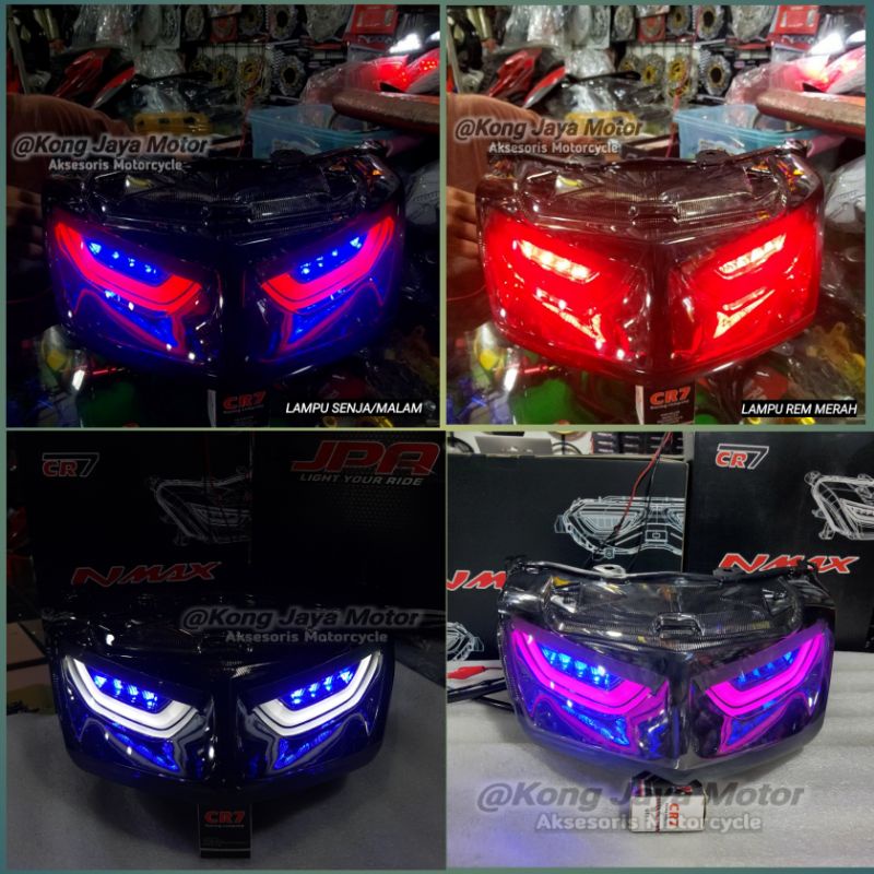 Stoplamp Nmax Old New Model Xmax Lampu Stoplamp Nmax Old, Lampu Belakang Nmax Old