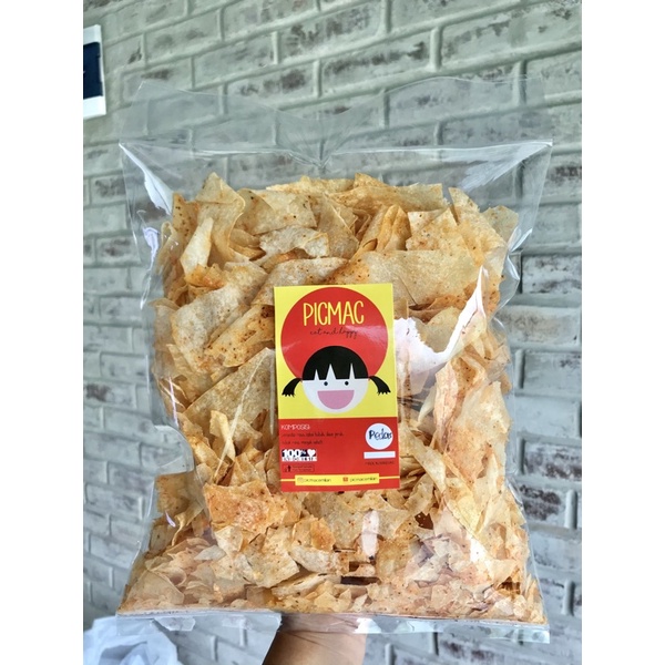 

PICMAC KERIPIK SINGKONG TIPIS TISU RENYAH 250GR