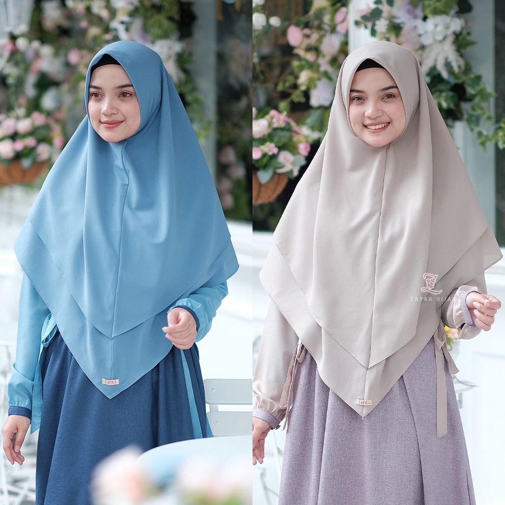 KHIMAR ALUNA BY ZAYRA HIJAB