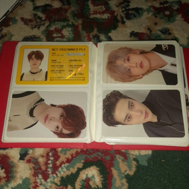 BOOKED TAKEALL official photocard jaehyun kihno arrival sungchan departure jaemin we boom pop up nct