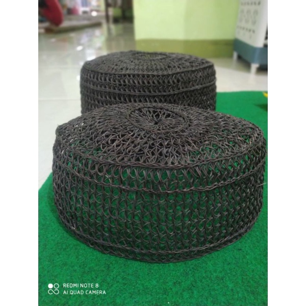 PECI ROTAN COKLAT TUA