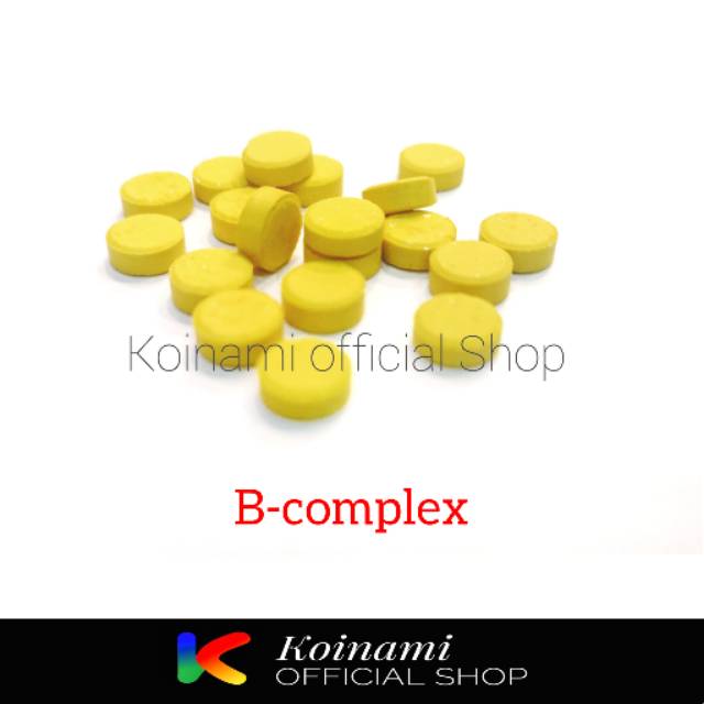 B-COMPLEX 20 TABLET /  VITAMIN KUCING ANJING UNGGAS / raid