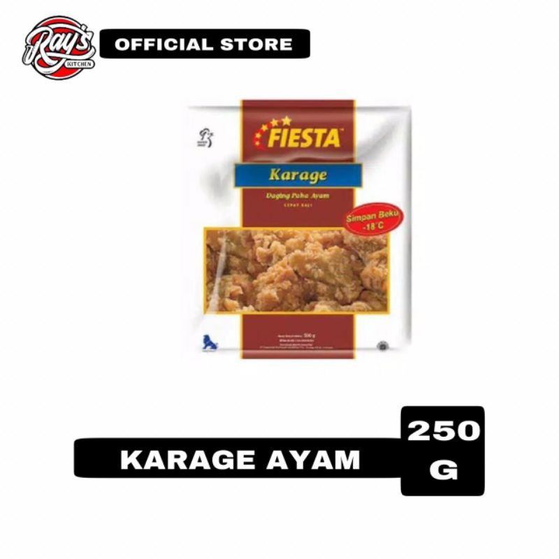 

Fiesta Chicken Karage Daging Paha Ayam 250gr