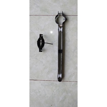 Kerekan/Katrol+Klem roda plastik tevlon