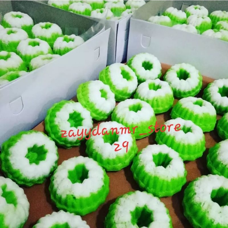 Cetakan kue putu ayu plastik cetakan kue talam sakura jelly alat kukus kue plastik warna