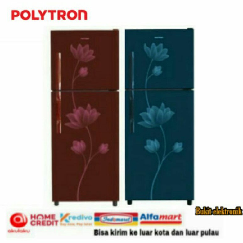 KULKAS 2 PINTU POLYTRON PRB219 PRB 219 PRB-219 210Liter