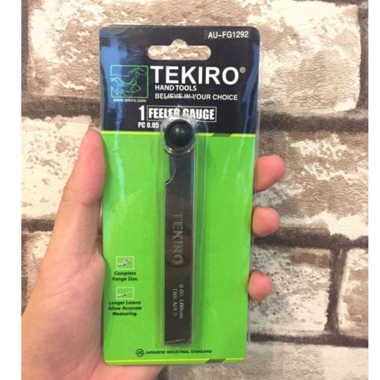 TEKIRO feeler gauge 13 blades ORIGINAL