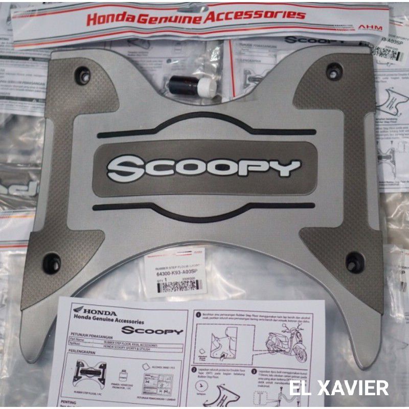 Karpet Scoopy 2017 2018 2019 2020 Original Honda