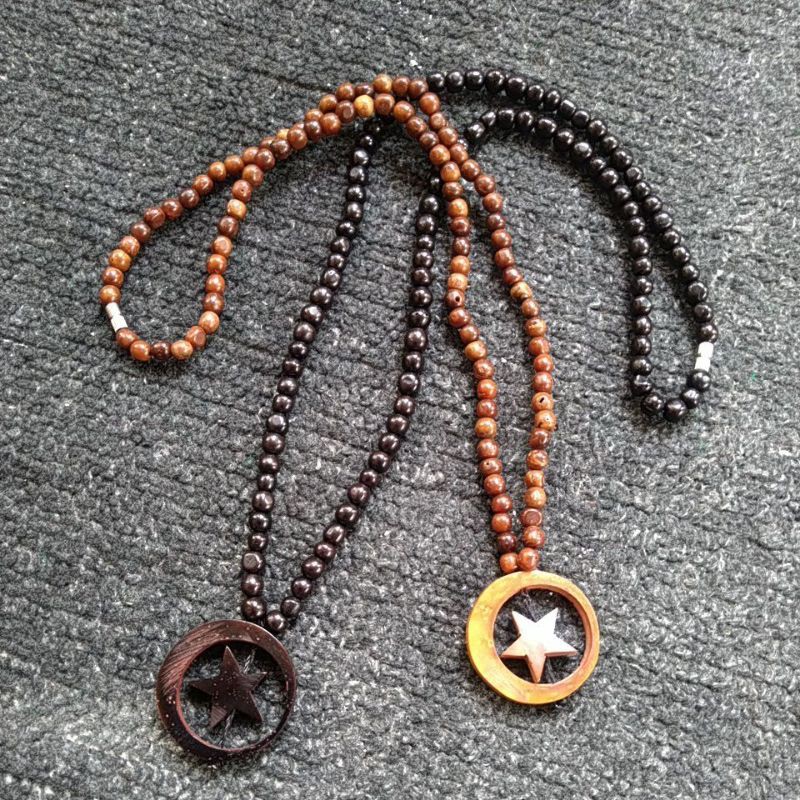 kalung kokka merica full bandul bulan bintang