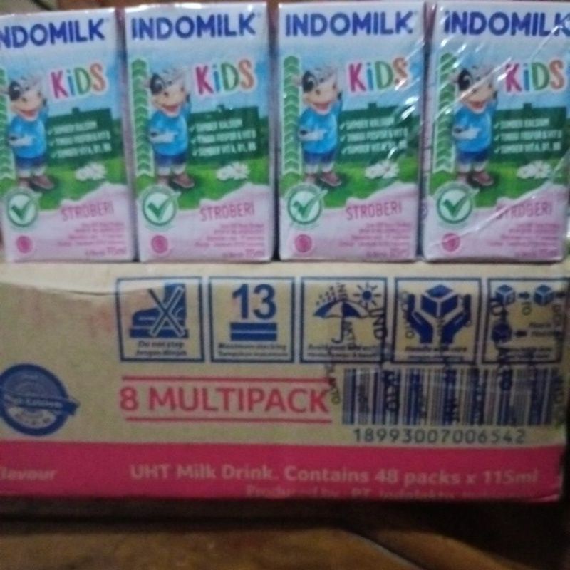 

indomilk kids uht 110mlx40