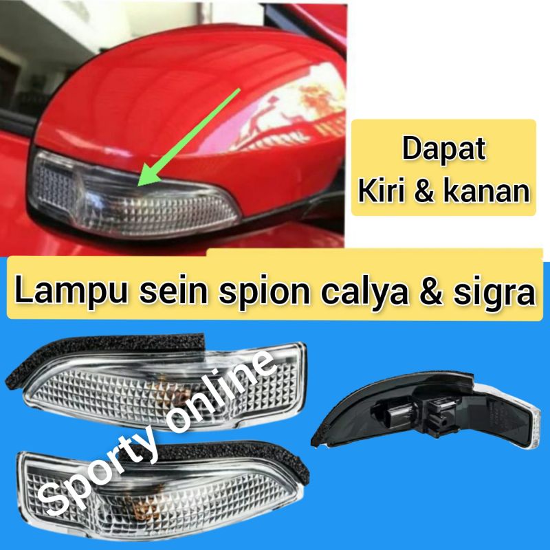 Lampu sein Spion Calya sigra