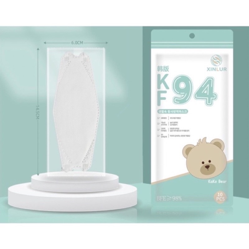 Masker Bayi Anak Batita KF94 Kids Mask KF 94 isi 10