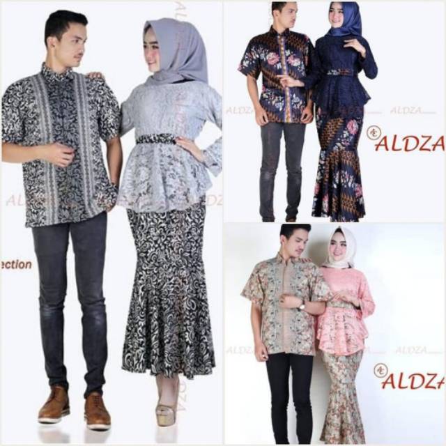 Tessa Dress | Raswa Dress couple Batik | Baju bresmaid Gamis modern Dress brokat baju lebaran terbar