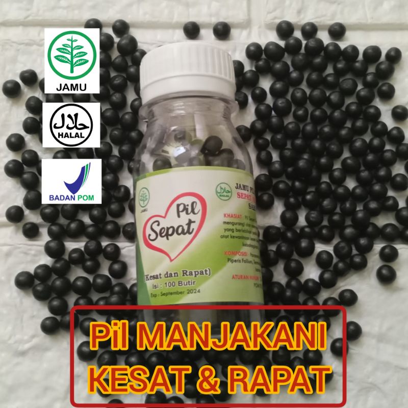 [bisa COD] ~ PIL MANJAKANI SEPAT ( KESAT &amp; RAPAT] isi:100 butir