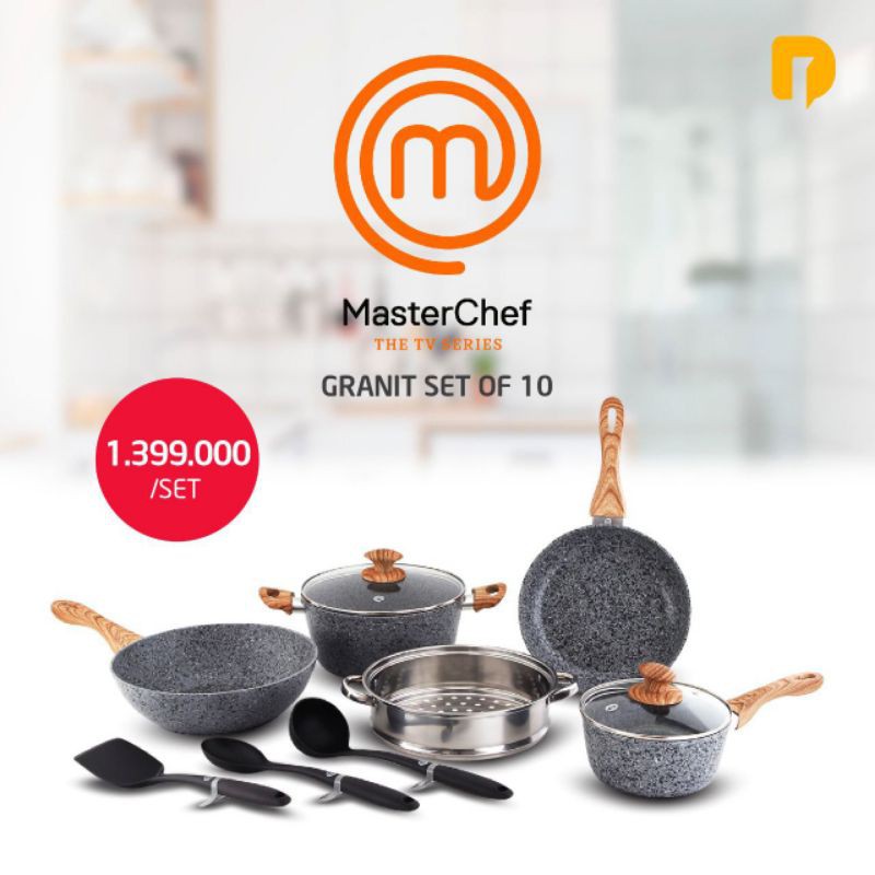 MasterChef Granit set of 10