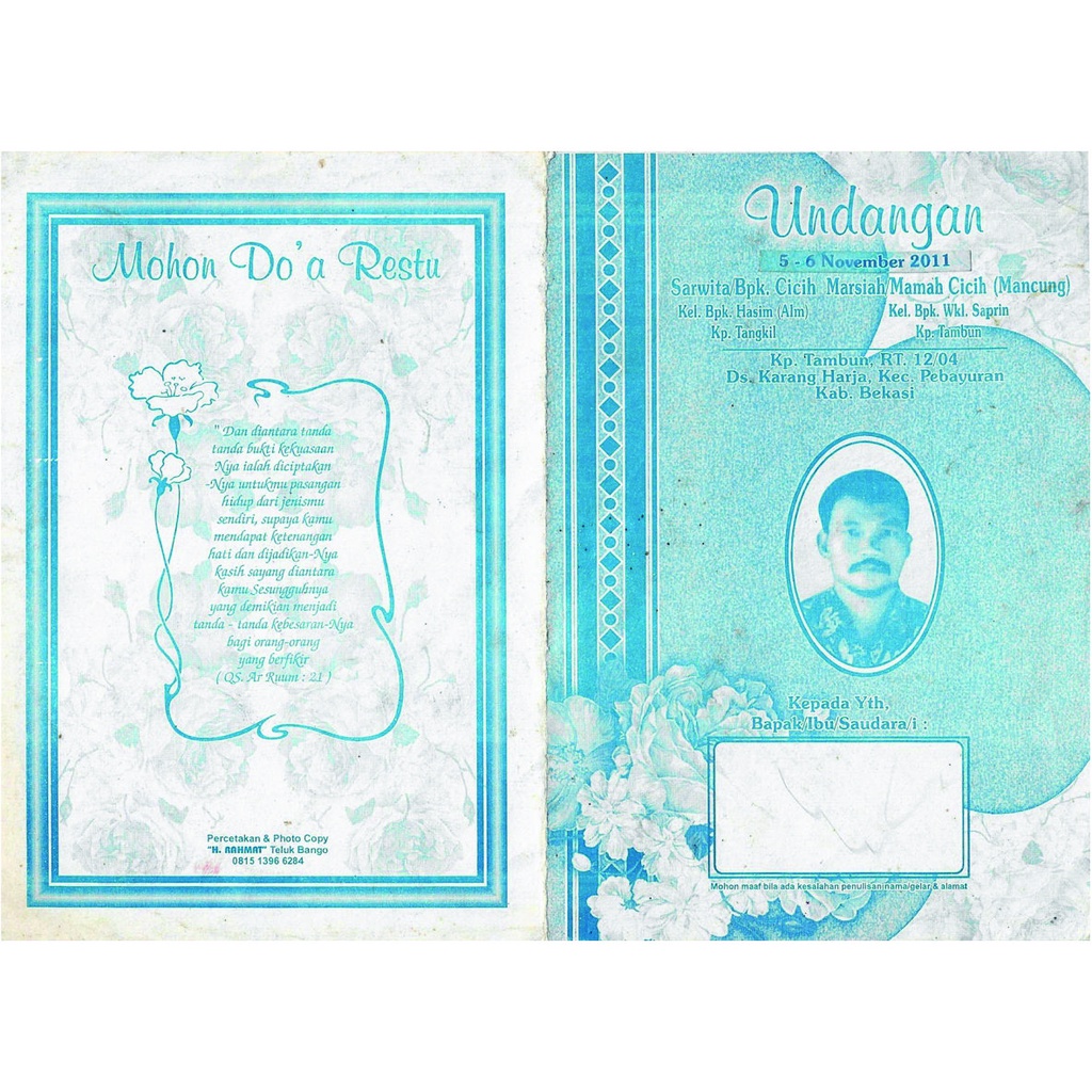 Jual Cetak Undangan Orang Tua | Shopee Indonesia
