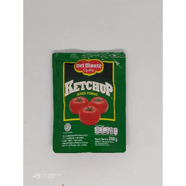 

Delmonte Tomat Pouch 200gr