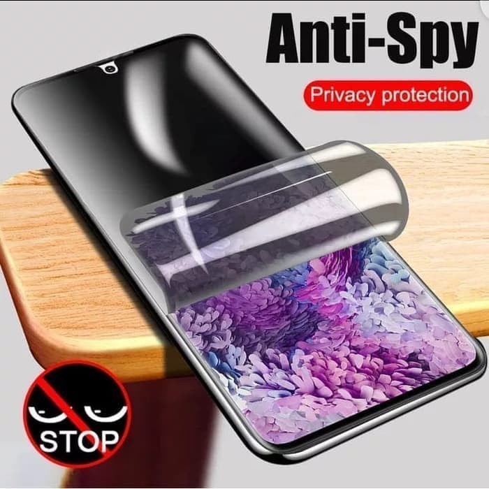 XIAOMI Mi 11 Mi 11 LITE Mi 11 ULTRA ANTI GORES HYDROGEL DEPAN SPY PRIVACY HITAM GELAP MATTE CLEAR ANTI MINYAK SCREEN GUARD JELL PELINDUNG LAYAR FULL COVER