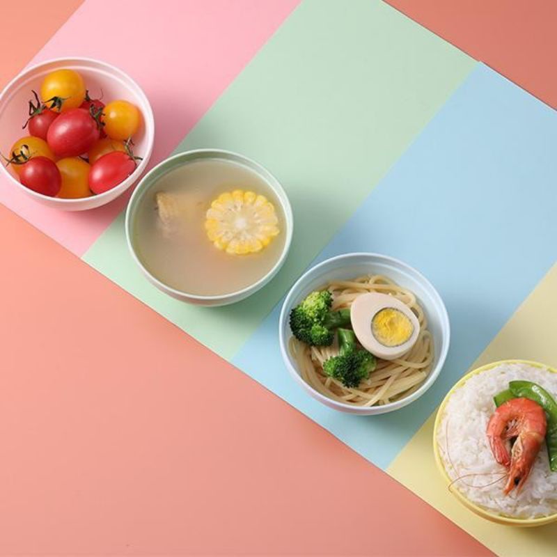 (SAMONO W01) 1 PACK ISI 6PCS MANGKOK WARNA WARNI TABLEWARE STYLISH