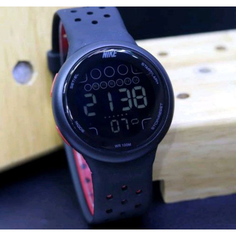 TRENDINGGGGGG!!!Jam Tangan Bulat Jam Tangan Digital Jam Tangan Rubber Anti Air Unisex Bisa COD