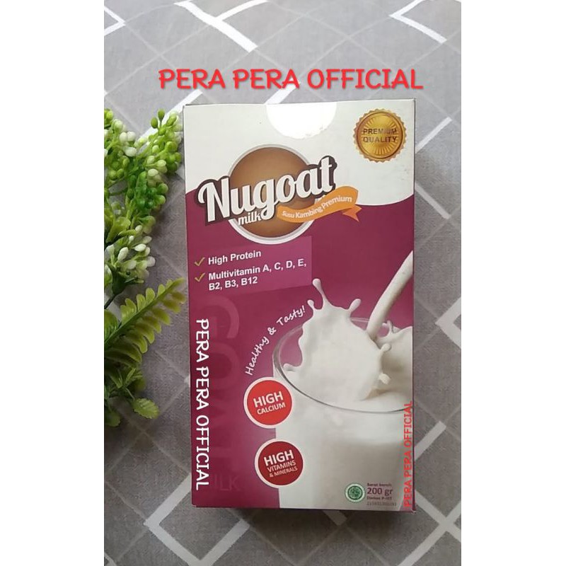 

Nugoat Milk / Nugoat / Susu Kambing Bubuk / Susu Kambing Premium / Susu Kesehatan / Susu Herbal