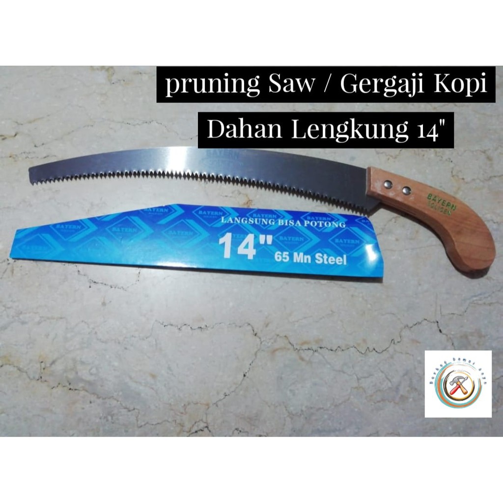 Gergaji Kopi / Gergaji Dahan Lengkung 14"