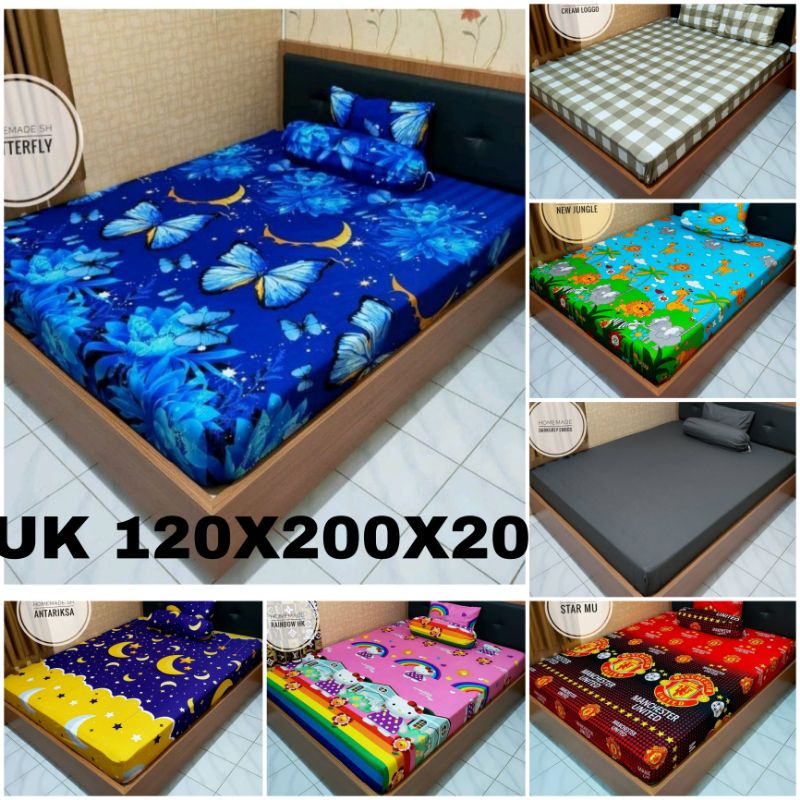 SPREI UK 120X200X20 sprei kecil sprei anak murah