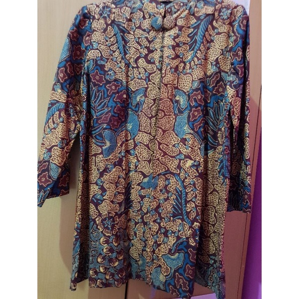 Blazer Batik Tulis Wanita / Batik Tulis Cap Kombinasi / Atasan Batik Wanita