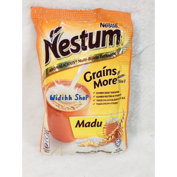 Nestum Coklat / Oat / Brown Rice / Madu / Kurma / Taro / 3in1 Nestle Malaysia Isi 1 Sachet / Nestum Grains &amp; More / Nestum 3 in 1 Grain and More