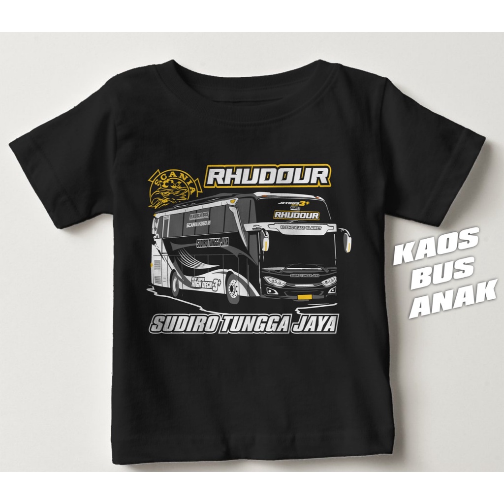 KAOS BUS MANIA ANAK | KAOS BISMANIA ANAK TERBARU 2022 | KAOS BUS ANAK SUDIRO TUNGGAL JAYA | KAOS BUS