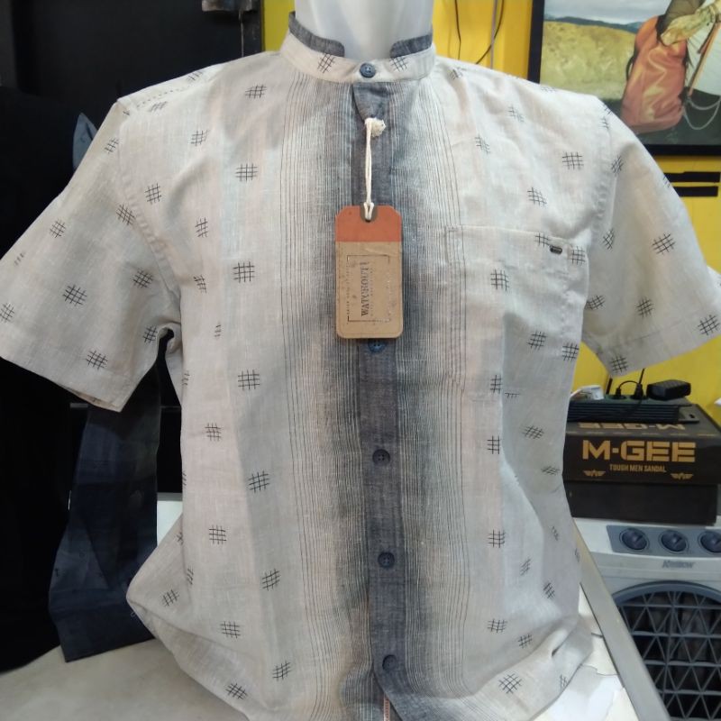 Koko Kemeja Watchout Pendek Original