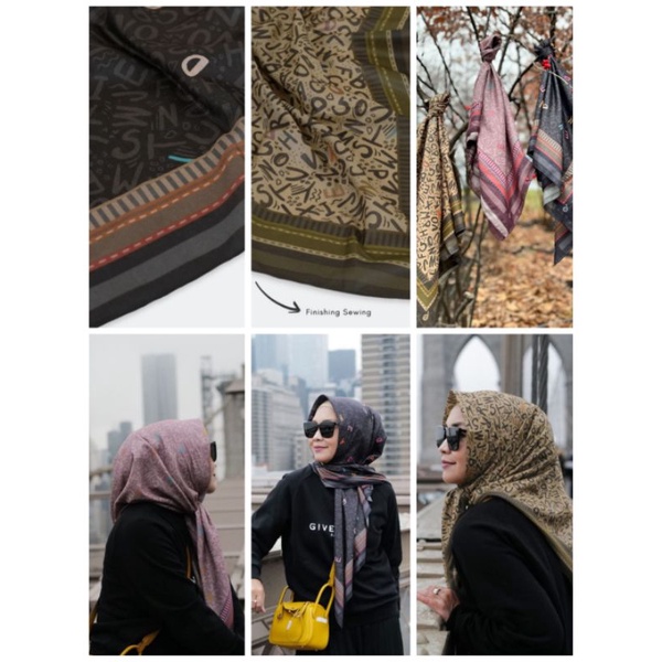 New Brooklyn series by Deenay scarves