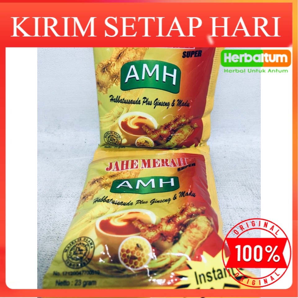 

JAHE MERAH Super Instant merk AMH (per lusin)