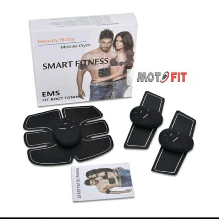 SET 3 PCS Stimulator Terapi EMS Otot Six Pack ABS SIXPACK SCULPTER