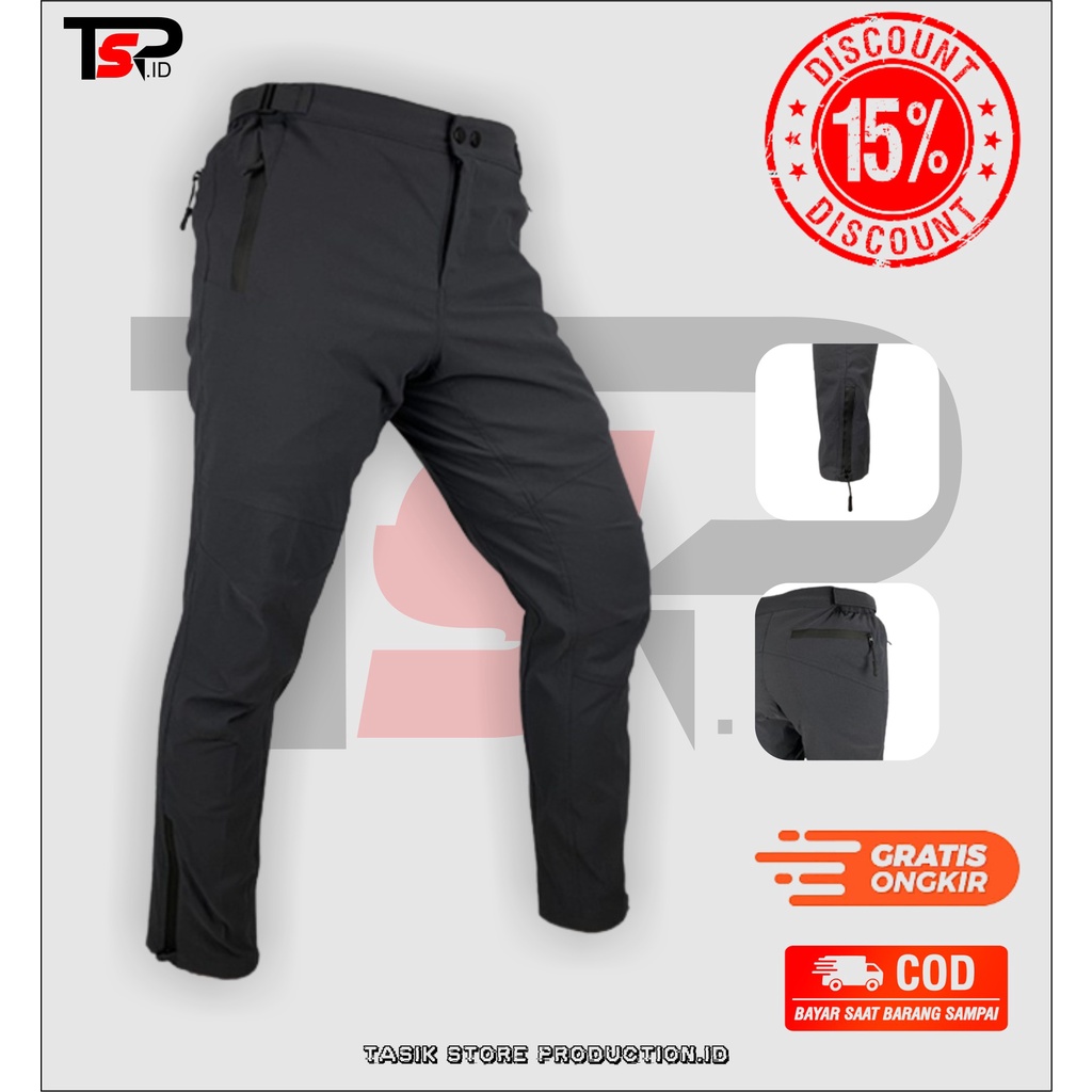 Celana Sepeda pria Mtb Downhill Celana panjang sepeda pria wanita Celana Gowes Cycling Pants