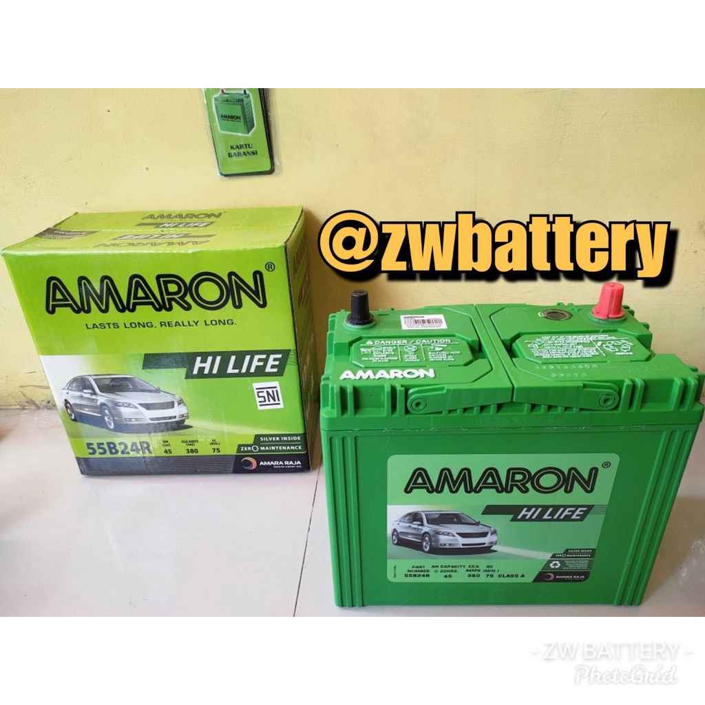 AKI MOBIL LUXIO, APV, GRANDMAX, CARRY PICKUP NS60 AMARON HILIFE