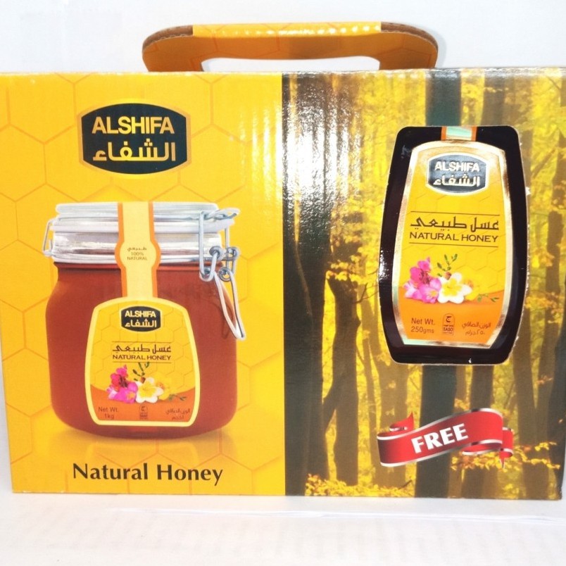 

Paket Promo Madu Al Shifa 1 KG free 250 GR Original