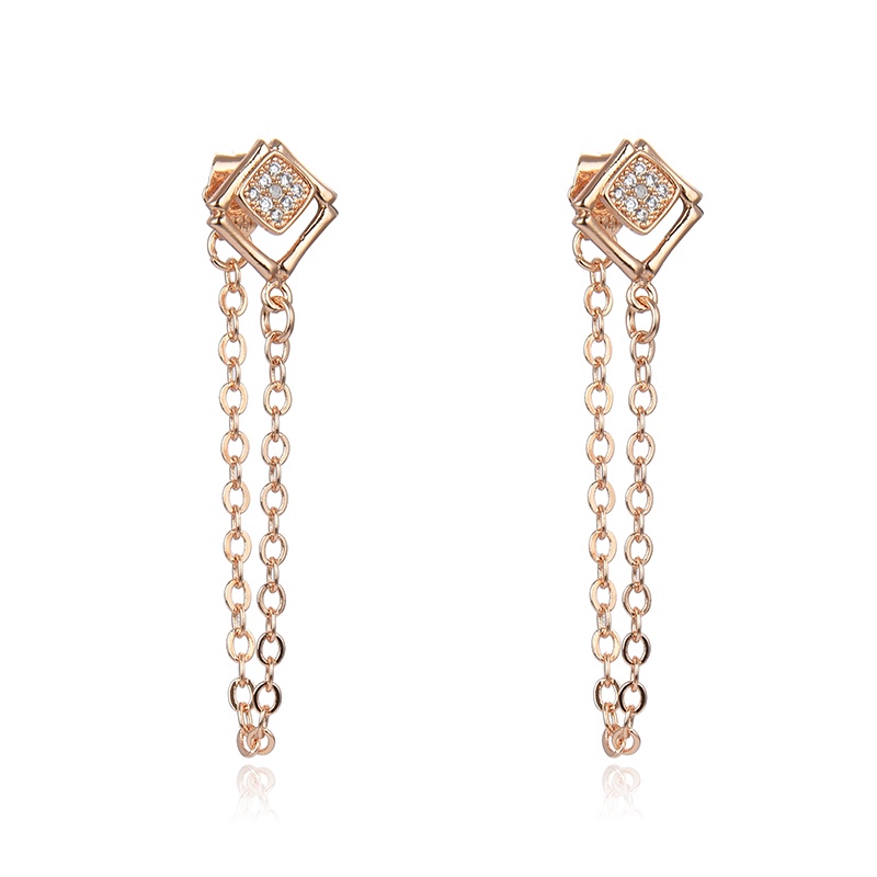 anting titanium wanita emas muda anti karat dewasa tusuk korea asli panjang dan luntur korea style selamanya dewasa 98e