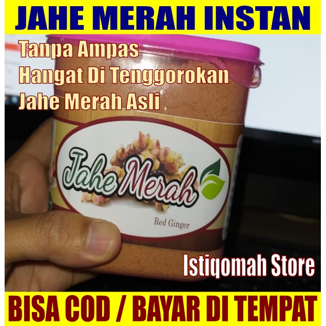 Bubuk Jahe Merah Red Ginger Instan 500 gram