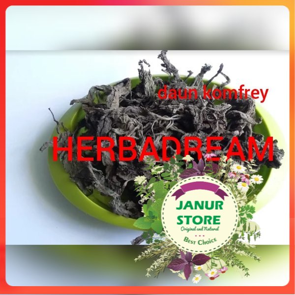 

DAUN KOMFREY COMFREY KERING 250 GRAM - Symphytum - MURNI - JSR - REMPAH