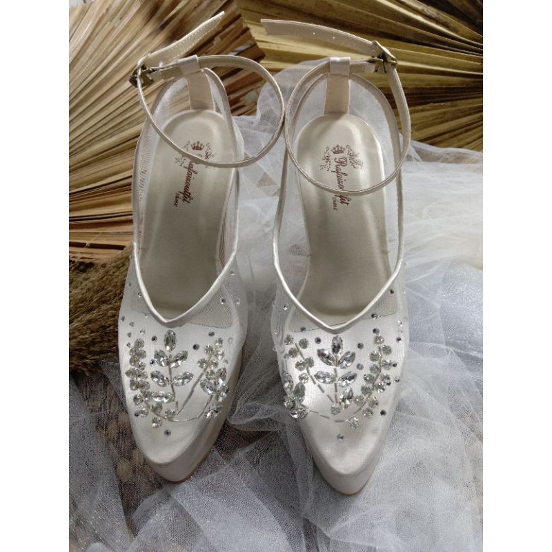 sepatu yena sepatu wedding wanita cantik sepatu wanita 12cm