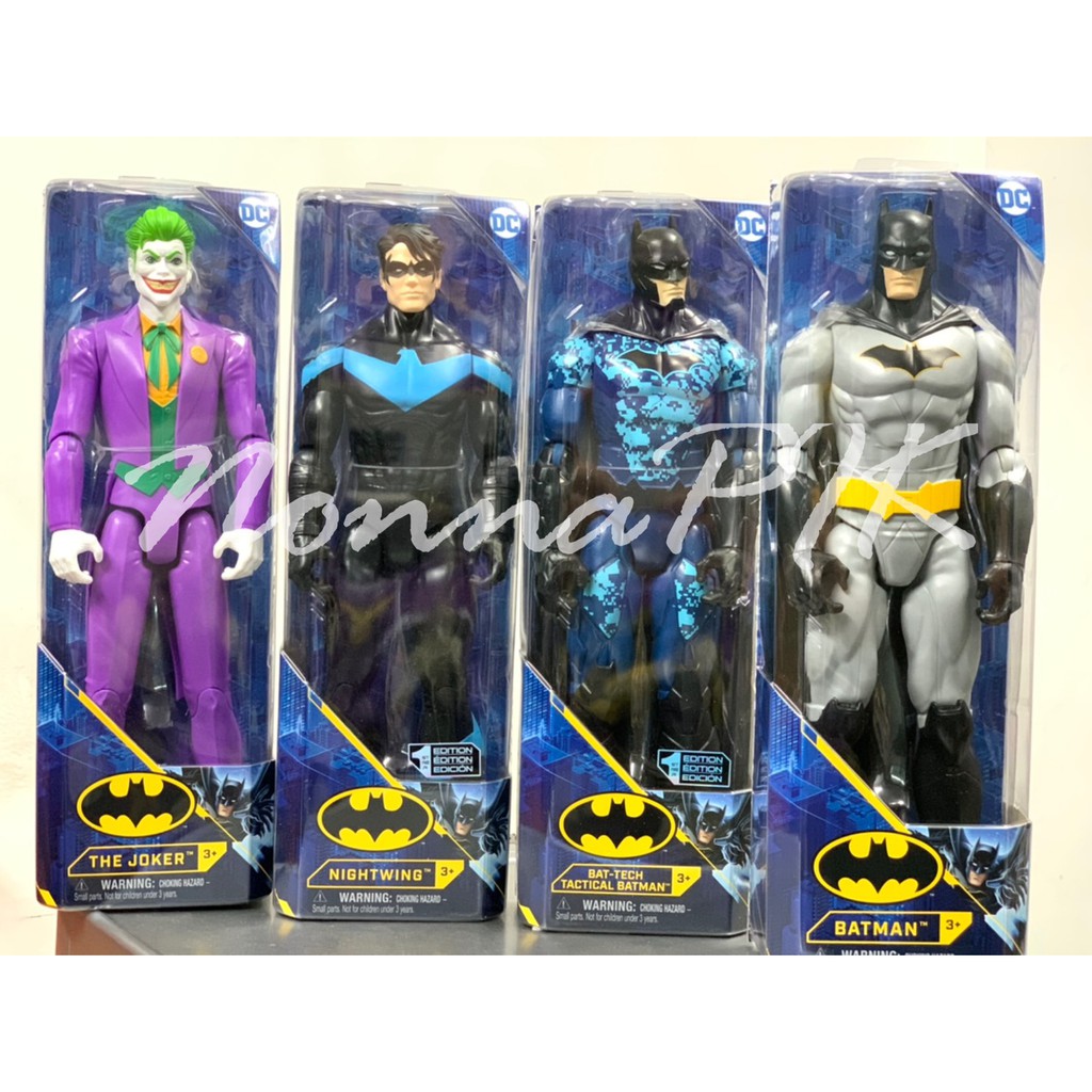 Spin Master, 12Inch Batman Joker Robin Action Figure Mainan Original High Quality