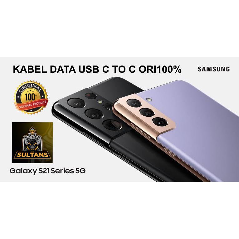 KABEL DATA USB-C TO TYPE-C KABEL DATA SAMSUNG S20ULTRA/S21ULTRA SUPPORT FAST CHARGING ORI COPOTAN