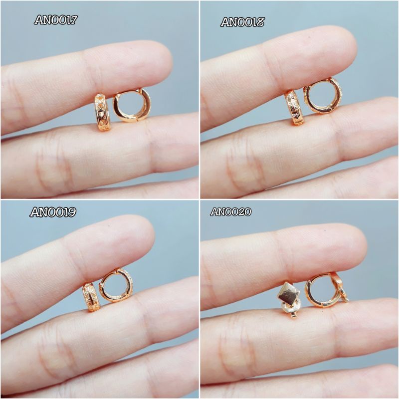 Anting jepit xuping Anak bayi perempuan gold