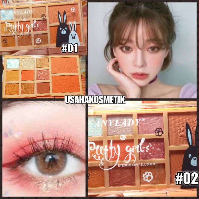 Promo Hot !! Eyeshadow | Blush on Peach Sweet Cheek | Pretty GirL No.7922 | 740B|797