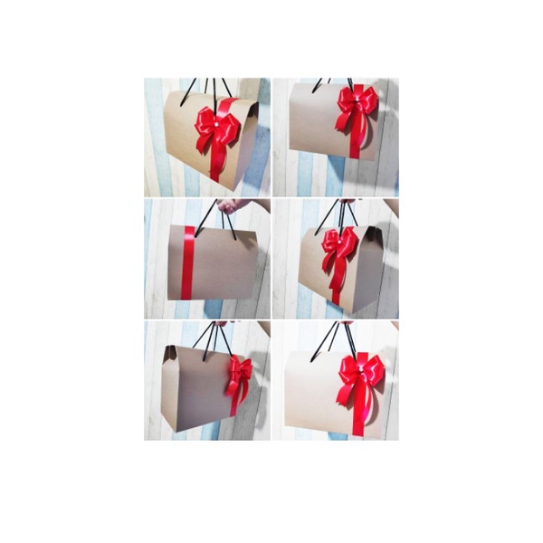 

paper bag 24x12x14cm / kotak kado / gift box/ hamper box
